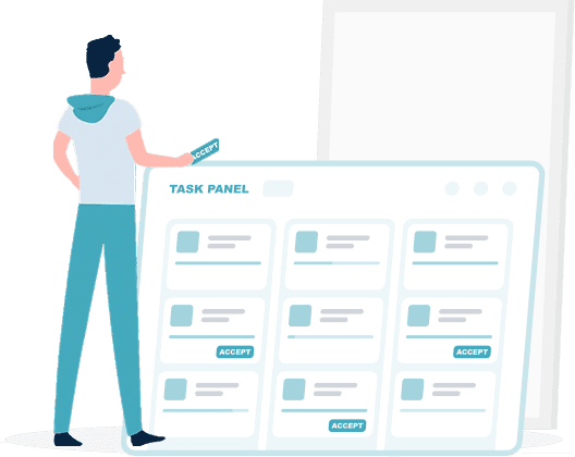 User logging into SkillGain platform